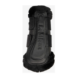 Guêtres souples LeMieux bordure polaire Brilliance Noir