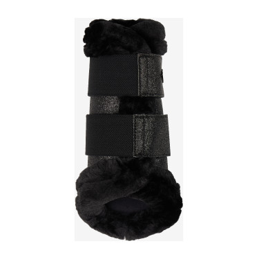 Guêtres souples LeMieux bordure polaire Brilliance Noir
