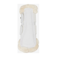 Guêtres souples LeMieux bordure polaire Brilliance Blanc Guêtres souples LeMieux bordure polaire Brilliance Blanc