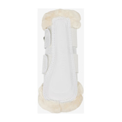 Zachte LeMieux peesbeschermers met fleece rand Brilliance Wit Zachte LeMieux peesbeschermers met fleece rand Brilliance Wit