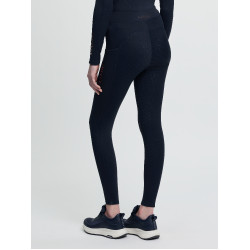 Legging pull-on Young Rider LeMieux Orla Brilliance Sparkle Marine Bleu marine Legging pull-on Young Rider LeMieux Orla Brilliance Sparkle Marine Bleu marine