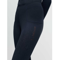 Legging pull-on Young Rider LeMieux Orla Brilliance Sparkle Marine Bleu marine