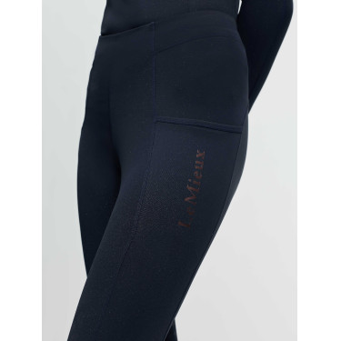 Legging pull-on Young Rider LeMieux Orla Brilliance Sparkle Marine Bleu marine Legging pull-on Young Rider LeMieux Orla Brilliance Sparkle Marine Bleu marine