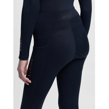Legging pull-on Young Rider LeMieux Orla Brilliance Sparkle Marine Bleu marine Legging pull-on Young Rider LeMieux Orla Brilliance Sparkle Marine Bleu marine