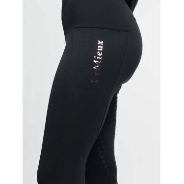 Pull-on legging Young Rider LeMieux Orla Brilliance Sparkle Marine Marineblauw