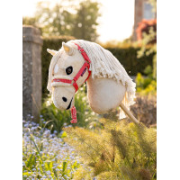 Longe et licol Hobby Horse LeMieux Harlow Coral Crush Harlow coral crush Rouge