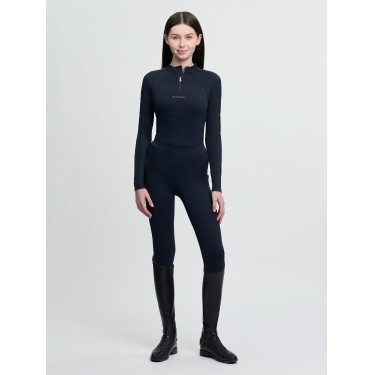 Maillot de corps Young Rider LeMieux Sparkle Marine Bleu marine
