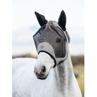 Masque anti-mouches LeMieux Kudos AeroGuard Half Marine Bleu marine