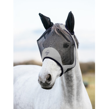 Vliegenmasker LeMieux Kudos AeroGuard Half Marine Marineblauw Vliegenmasker LeMieux Kudos AeroGuard Half Marine Marineblauw
