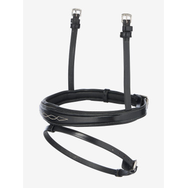 Muserolle de compétition LeMieux Kudos Noir / argent