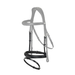 Muserolle de compétition LeMieux Kudos Noir / argent