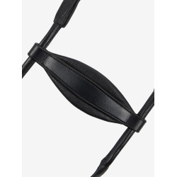 Muserolle LeMieux Arika Adjustable Anatomic Noir / argent Muserolle LeMieux Arika Adjustable Anatomic Noir / argent