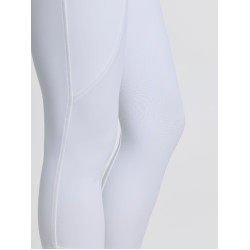 Pantalon d'équitation LeMieux à basanes silicone Brilliance femme Blanc Pantalon d'équitation LeMieux à basanes silicone Brilliance femme Blanc