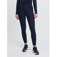 Pantalon d’équitation LeMieux fond silicone Brilliance femme Marine Bleu marine