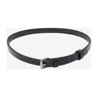 Sangle LeMieux Kudos Flash en cuir verni Noir / argent