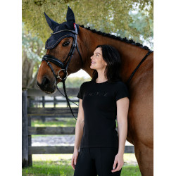 LeMieux Brilliance dames T-shirt met korte mouwen Zwart