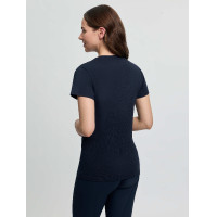 LeMieux Brilliance dames T-shirt met korte mouwen Marine Marineblauw