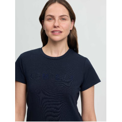 LeMieux Brilliance dames T-shirt met korte mouwen Marine Marineblauw