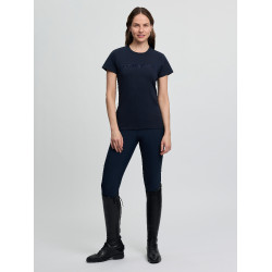 LeMieux Brilliance dames T-shirt met korte mouwen Marine Marineblauw