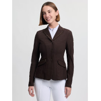 Veste de concours LeMieux Brilliance Diana femme Espresso Marron