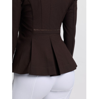 Wedstrijdjasje LeMieux Brilliance Diana dames Espresso Bruin Wedstrijdjasje LeMieux Brilliance Diana dames Espresso Bruin