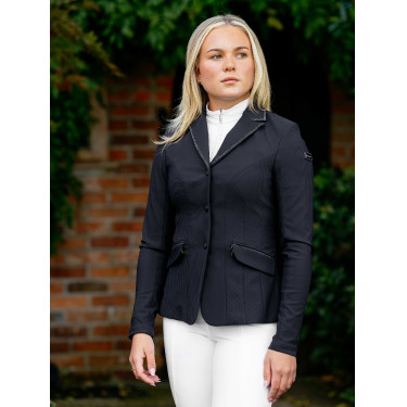 Veste de concours LeMieux Brilliance Diana femme Marine Bleu marine