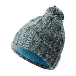 Bonnet tricoté Horze Leighton Teens Ado doublure polaire Gris Bonnet tricoté Horze Leighton Teens Ado doublure polaire Gris