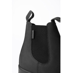 Jodhpurlaarzen Horze Comfy van leer Zwart