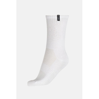 Chaussettes de sport Horze Blanc / bleu turquoise Chaussettes de sport Horze Blanc / bleu turquoise