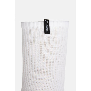 Chaussettes de sport Horze Blanc / bleu turquoise Chaussettes de sport Horze Blanc / bleu turquoise