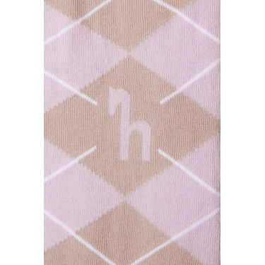 Chaussettes Horze Holly argyle Teinte orchidée Chaussettes Horze Holly argyle Teinte orchidée