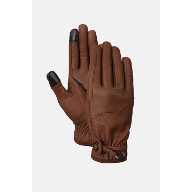 Gants d’équitation Horze western en cuir Dakota Marron Gants d’équitation Horze western en cuir Dakota Marron