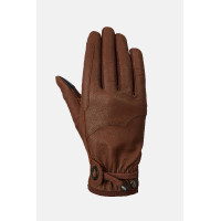 Horze western leren rijhandschoenen Dakota Bruin