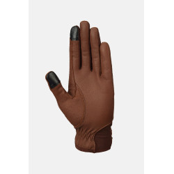 Gants d’équitation Horze western en cuir Dakota Marron Gants d’équitation Horze western en cuir Dakota Marron