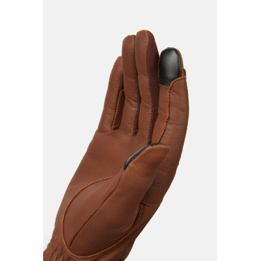 Gants d’équitation Horze western en cuir Dakota Marron Gants d’équitation Horze western en cuir Dakota Marron