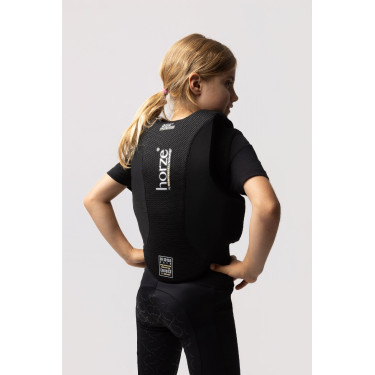 Gilet de protection équestre Horze by Komperdell Caleri Junior Noir Gilet de protection équestre Horze by Komperdell Caleri Junior Noir