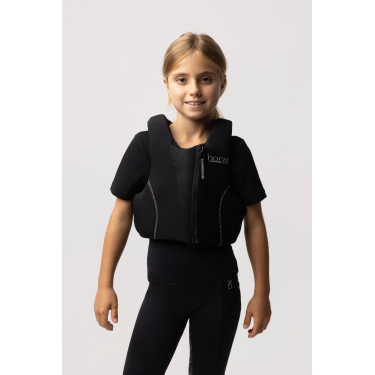 Gilet de protection équestre Horze by Komperdell Caleri Junior Noir Gilet de protection équestre Horze by Komperdell Caleri Junior Noir