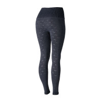Legging d'équitation Horze sans couture fond intégral silicone Vanessa femme Denim Bleu