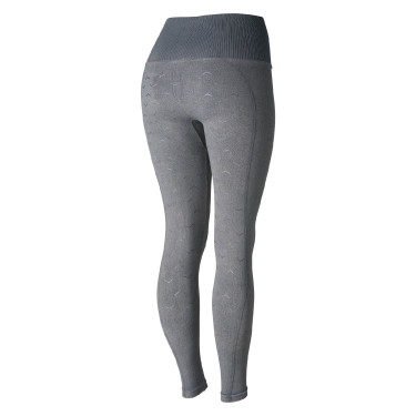 Legging d'équitation Horze sans couture fond intégral silicone Vanessa femme Gris Legging d'équitation Horze sans couture fond intégral silicone Vanessa femme Gris
