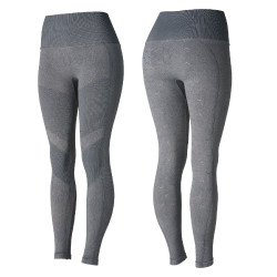 Legging d'équitation Horze sans couture fond intégral silicone Vanessa femme Gris Legging d'équitation Horze sans couture fond intégral silicone Vanessa femme Gris