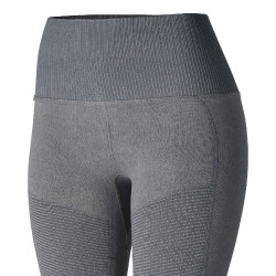 Legging d'équitation Horze sans couture fond intégral silicone Vanessa femme Gris Legging d'équitation Horze sans couture fond intégral silicone Vanessa femme Gris
