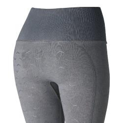Legging d'équitation Horze sans couture fond intégral silicone Vanessa femme Gris Legging d'équitation Horze sans couture fond intégral silicone Vanessa femme Gris