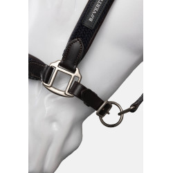 Licol en cuir B Vertigo Evolve Marine foncé Bleu
