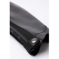 Mini-chaps B Vertigo élégants en cuir Noir