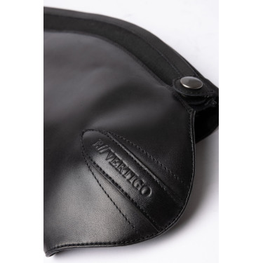 Elegante B Vertigo leren minichaps Zwart