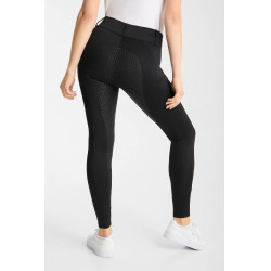 Pantalon d’équitation Horze Matilda perforé femme full grip Noir Pantalon d’équitation Horze Matilda perforé femme full grip Noir