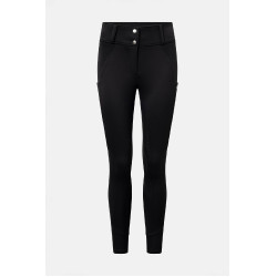 Pantalon d’équitation Horze Matilda perforé femme full grip Noir Pantalon d’équitation Horze Matilda perforé femme full grip Noir