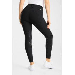 Pantalon Horze Grand Prix Pro grip genoux femme Noir