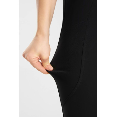 Pantalon Horze Grand Prix Pro grip genoux femme Noir
