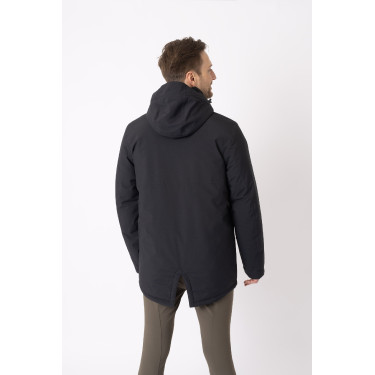 Waterdichte parka B Vertigo Milo heren Donker antracietgrijs